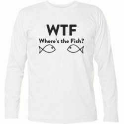 Футболка с длинным рукавом Where is The Fish