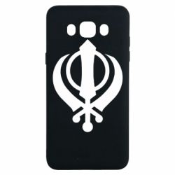 Чехол для Samsung J7 2016 White Khanda - PrintSalon