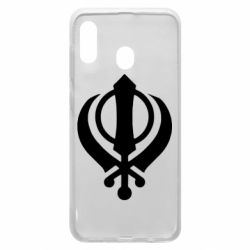 Чехол для Samsung A20 White Khanda - PrintSalon