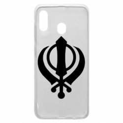 Чехол для Samsung A30 White Khanda - PrintSalon