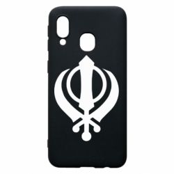 Чехол для Samsung A40 White Khanda - PrintSalon
