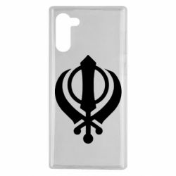 Чехол для Samsung Note 10 White Khanda - PrintSalon