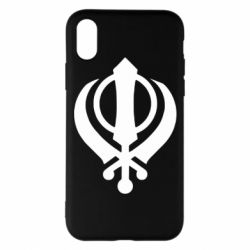 Чехол для iPhone X/Xs White Khanda - PrintSalon
