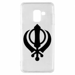 Чехол для Samsung A8 2018 White Khanda - PrintSalon