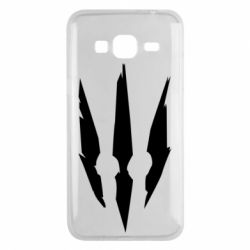 Чехол для Samsung J3 2016 Wiedzmin logo-PrintSalon Чехол для Samsung J3 2016 Wiedzmin logo