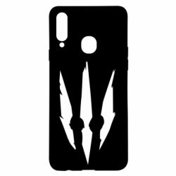 Чехол для Samsung A20s Wiedzmin logo-PrintSalon Чехол для Samsung A20s Wiedzmin logo
