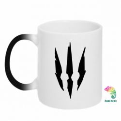 Чашка-хамелеон Wiedzmin logo