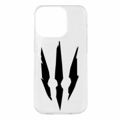 Чехол для iPhone 14 Pro Wiedzmin logo - PrintSalon