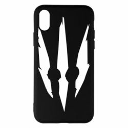 Чехол для iPhone X/Xs Wiedzmin logo