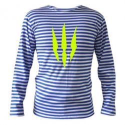 Тельняшка с длинным рукавом Wiedzmin logo - PrintSalon