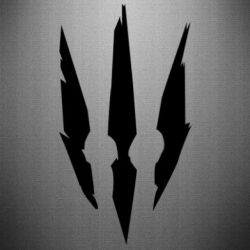 Наклейка Wiedzmin logo - PrintSalon