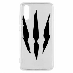 Чехол для Huawei P20 Wiedzmin logo