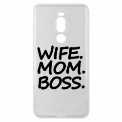 Чехол для Meizu Note 8 Wife mom boss - PrintSalon