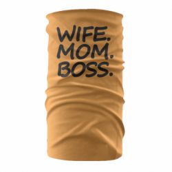 Бандана Wife mom boss - PrintSalon