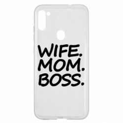 Чехол для Samsung A11/M11 Wife mom boss - PrintSalon