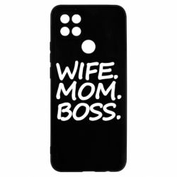 Чехол для Oppo A15s/A15 Wife mom boss - PrintSalon