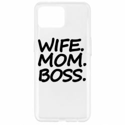 Чехол для Oppo Reno 4 Lite Wife mom boss - PrintSalon