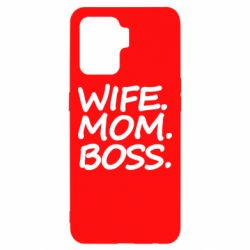 Чехол для Oppo Reno 5 Lite Wife mom boss - PrintSalon