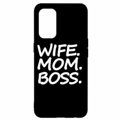Чехол для Oppo Reno 5 4G Wife mom boss - PrintSalon