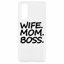 Чехол для Oppo Find X2 Wife mom boss - PrintSalon