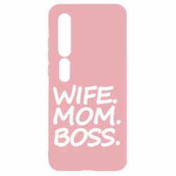 Чехол для Xiaomi Mi10/10 Pro Wife mom boss - PrintSalon