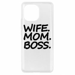 Чехол для Xiaomi Mi11 Wife mom boss - PrintSalon