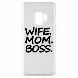 Чехол для Samsung S9 Wife mom boss - PrintSalon