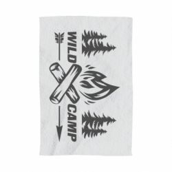 Полотенце с принтом Wild camp-PrintSalon Полотенце с принтом Wild camp