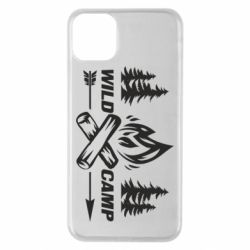 Чехол для iPhone 11 Pro Max Wild camp-PrintSalon Чехол для iPhone 11 Pro Max Wild camp
