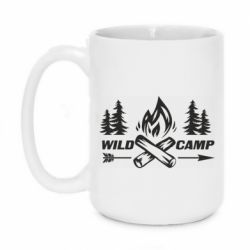 Чашка 420ml Wild camp - PrintSalon