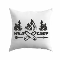 Подушка Wild camp - PrintSalon
