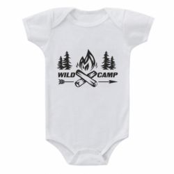 Дитячий бодік Wild camp - PrintSalon
