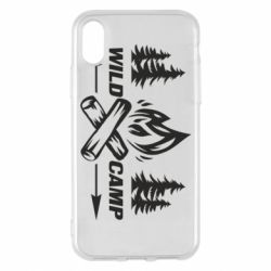 Чохол для iPhone X/Xs Wild camp - PrintSalon