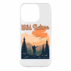 Чехол для iPhone 14 Pro Wild nature - PrintSalon