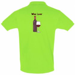 Чоловіче поло Wine lover - PrintSalon