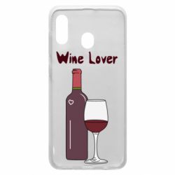 Чохол для Samsung A30 Wine lover - PrintSalon