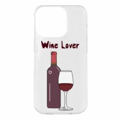 Чохол для iPhone 14 Pro Wine lover - PrintSalon