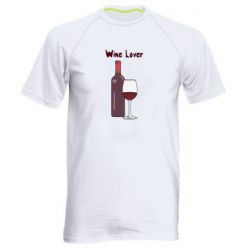 Чоловіча футболка для спорту Wine lover - PrintSalon