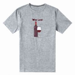 Чоловіча преміум футболка Wine lover - PrintSalon