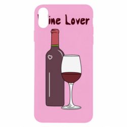 Чохол для iPhone X/Xs Wine lover - PrintSalon