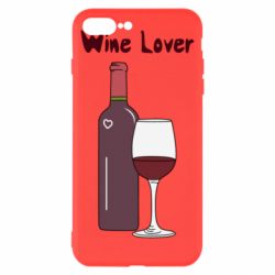 Чохол для iPhone 8 Plus Wine lover - PrintSalon