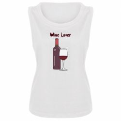 Майка жіноча Wine lover - PrintSalon