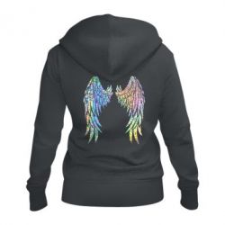 Жіноче худі на блискавці Wings - PrintSalon