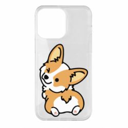 Чехол для iPhone 14 Pro Max Winking Corgi - PrintSalon
