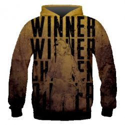 Мужское 3D худи Winner winner