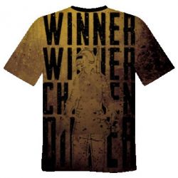 Мужская футболка 3D Winner winner - PrintSalon