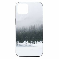 Чехол для iPhone 14 Winter forest