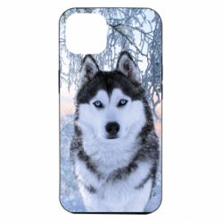 Чохол для iPhone 14 Winter Husky - PrintSalon