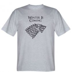 Мужская футболка Stedman Winter is coming (Игра престолов) - PrintSalon