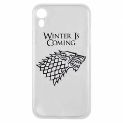Чехол для iPhone XR Winter is coming (Игра престолов) - PrintSalon